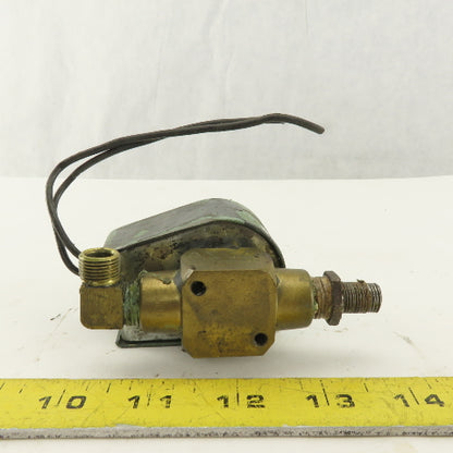Asco 82624 115V 1/4 NPT Solenoid Actuated Valve WOG 200°F
