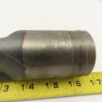Niagara 73363 2" Dia 6-1/4 LOC 3 Flute End Mill 9-7/8" OAL LD 11.4535