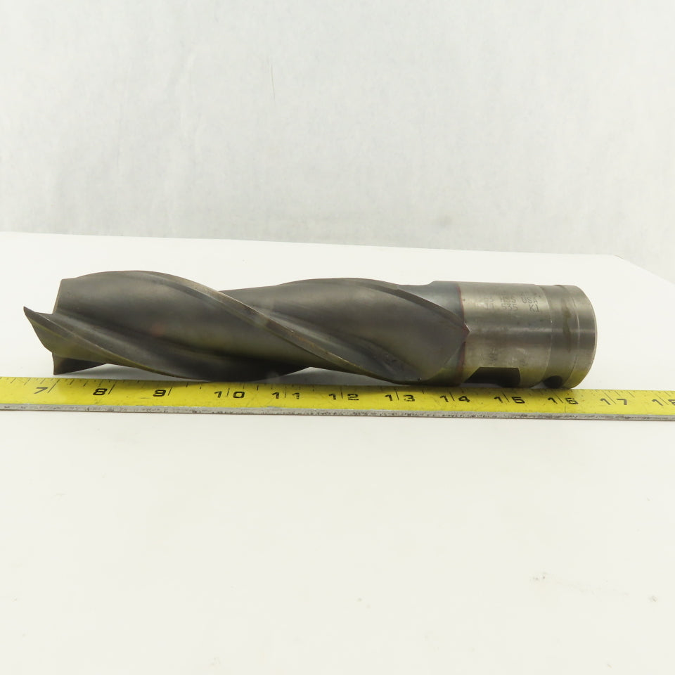 Niagara 73363 2" Dia 6-1/4 LOC 3 Flute End Mill 9-7/8" OAL LD 11.4535