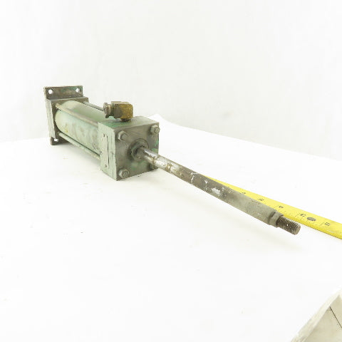 Ortman 6K A Air 2.5x6 2-1/2" Bore 6" Stroke 9" Long  Shaft Air Cylinder