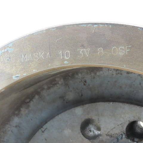 10-3V 8.0SF 10 Groove Belt Pulley Sheave SF Bushed Bore 8" Diameter