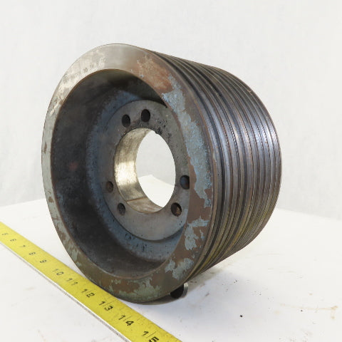 10-3V 8.0SF 10 Groove Belt Pulley Sheave SF Bushed Bore 8" Diameter