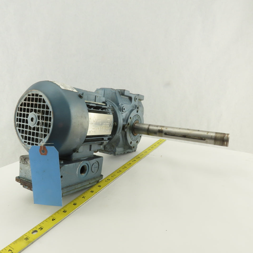 Sew SA47DT71D4-KS 29:1 Ratio 59RPM .5Hp 230/460V Right Angle Gear Reducer
