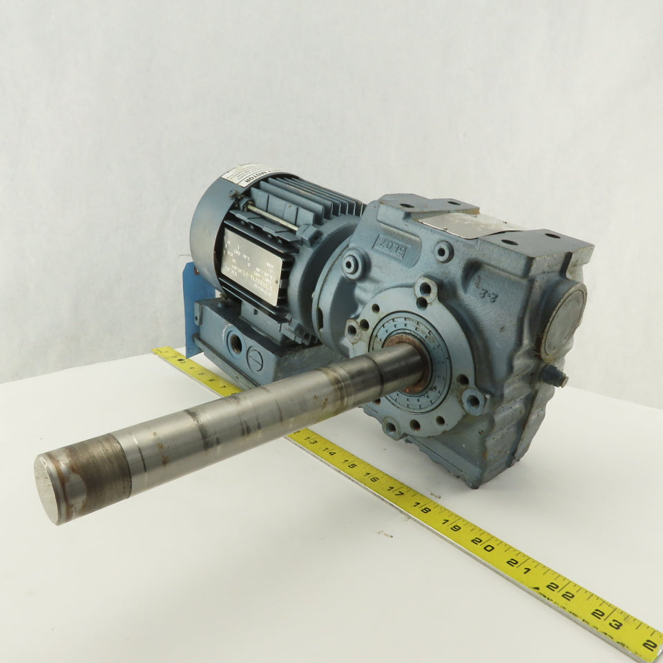 Sew SA47DT71D4-KS 29:1 Ratio 59RPM .5Hp 230/460V Right Angle Gear Reducer