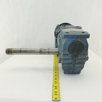 Sew SA47DT71D4-KS 29:1 Ratio 59RPM .5Hp 230/460V Right Angle Gear Reducer