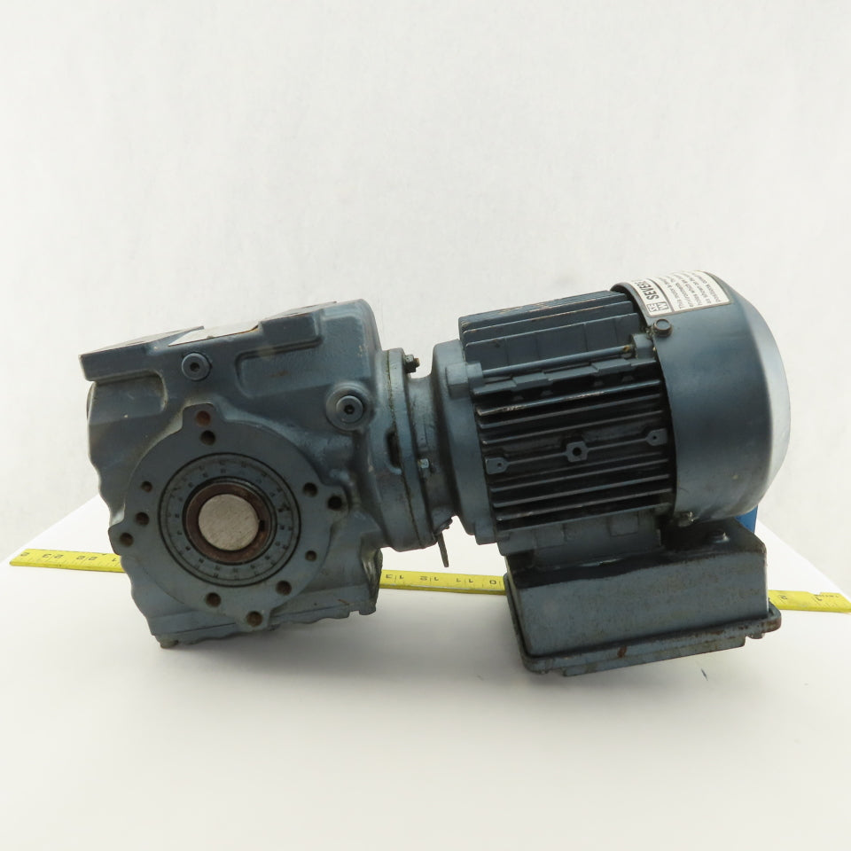 Sew SA47DT71D4-KS 29:1 Ratio 59RPM .5Hp 230/460V Right Angle Gear Reducer