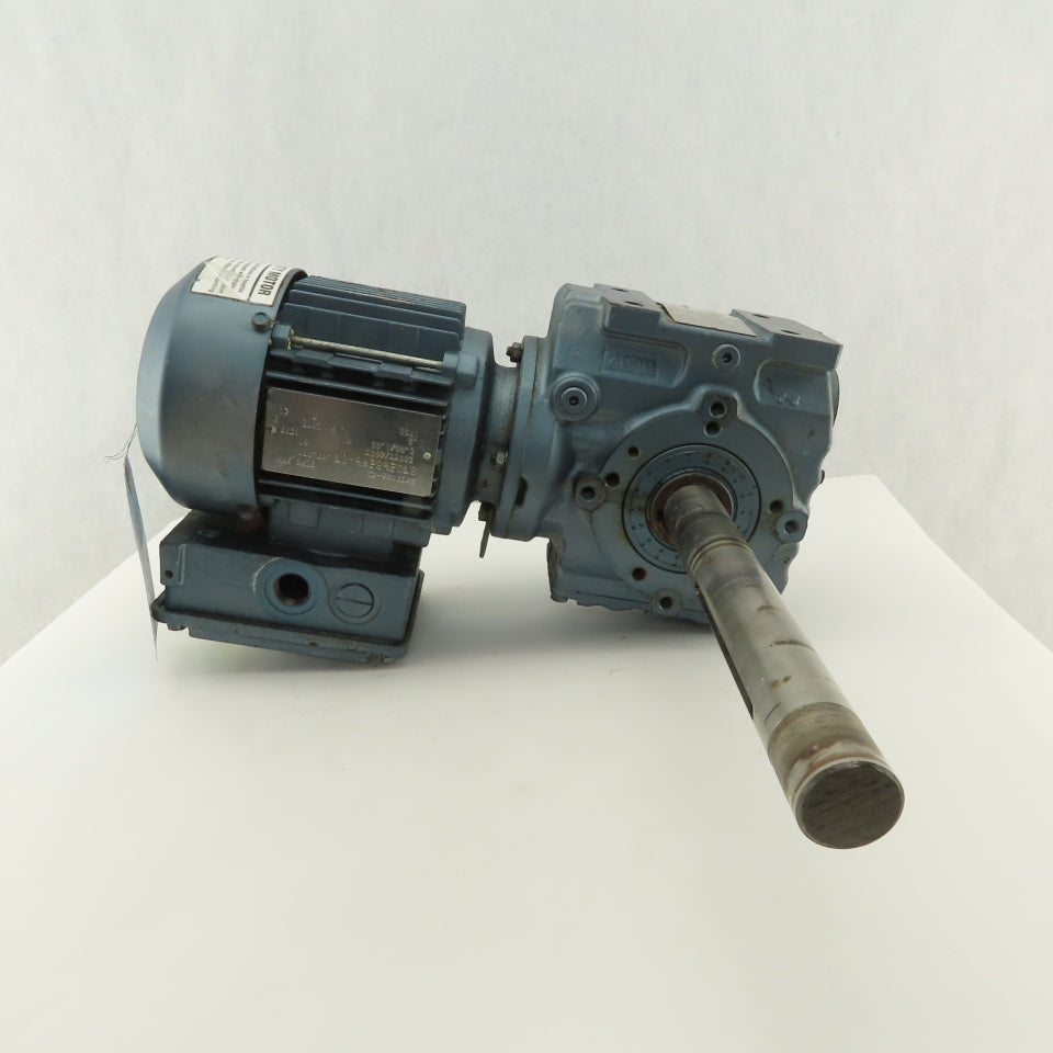 Sew SA47DT71D4-KS 29:1 Ratio 59RPM .5Hp 230/460V Right Angle Gear Reducer