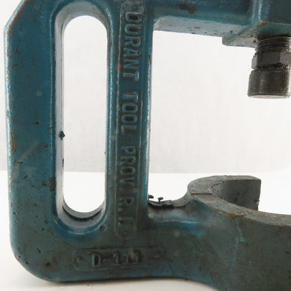 Durant Tool Company D-111 Die Set Puller Manual Arbor 2-1/2" Throat 2-1/2" Open