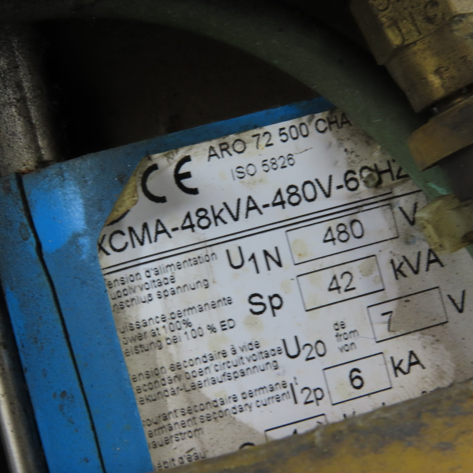 ARO XCMA-48kVA-480V-60Hz Spot Welder Balancer Pneumatic Pendant 480V 48kVA