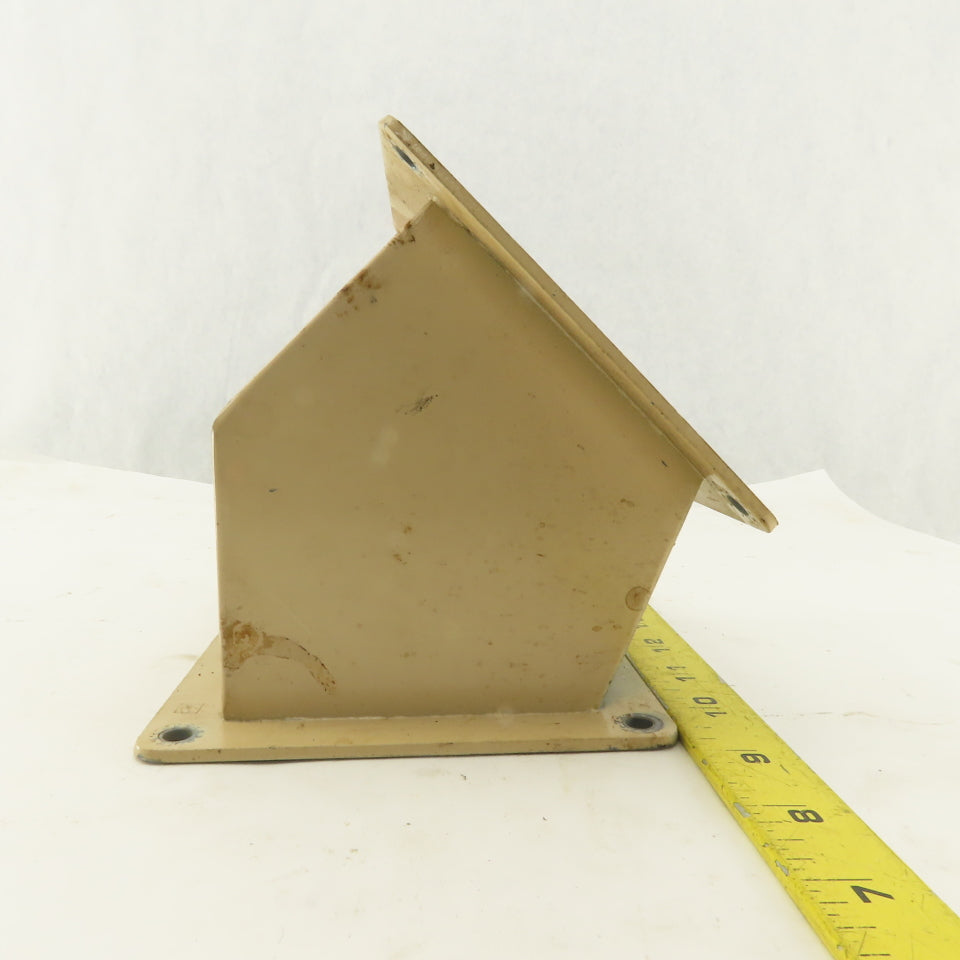 Hoffman 4" x 4" 45° Elbow Feed-Through Wireway Nipple