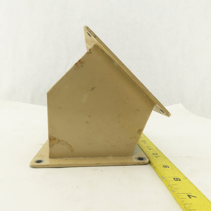 Hoffman 4" x 4" 45° Elbow Feed-Through Wireway Nipple