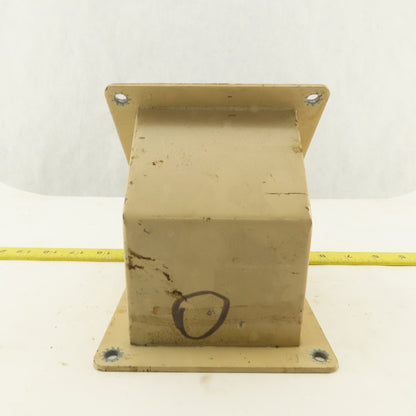 Hoffman 4" x 4" 45° Elbow Feed-Through Wireway Nipple