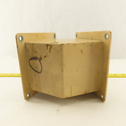 Hoffman 4" x 4" 45° Elbow Feed-Through Wireway Nipple