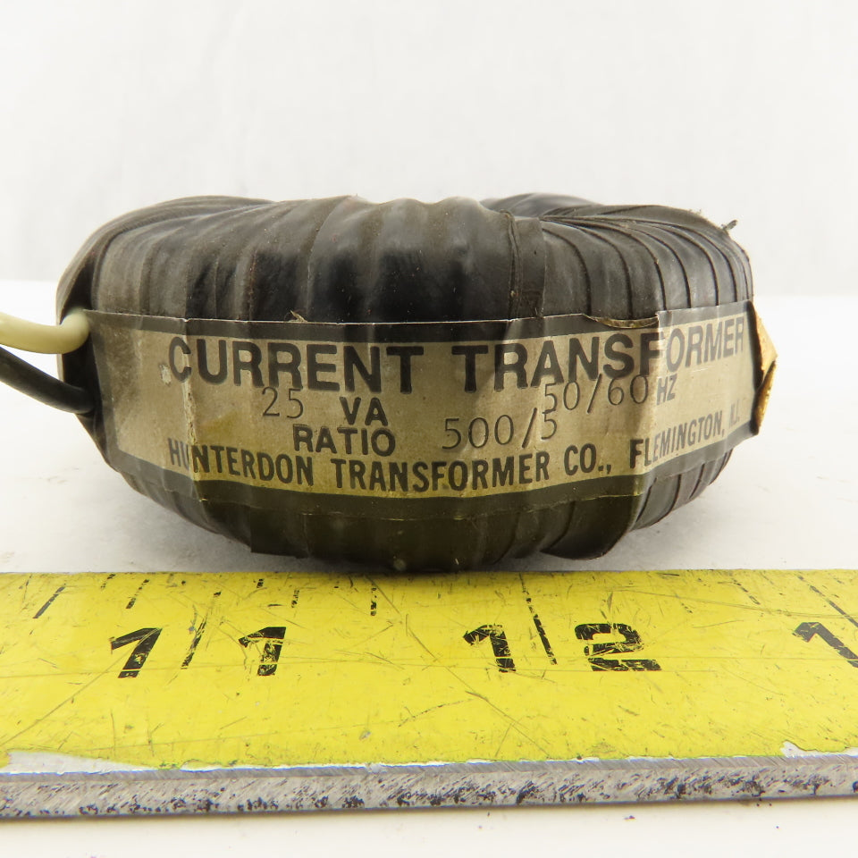 Hunterdon 25VA 500/5 Ratio 50/60Hz Current Transformer