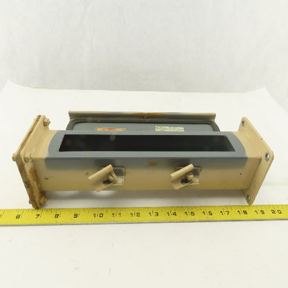 Hoffman 2-1/2""x2-1/2"x12" Straight Section Wireway Pull Through