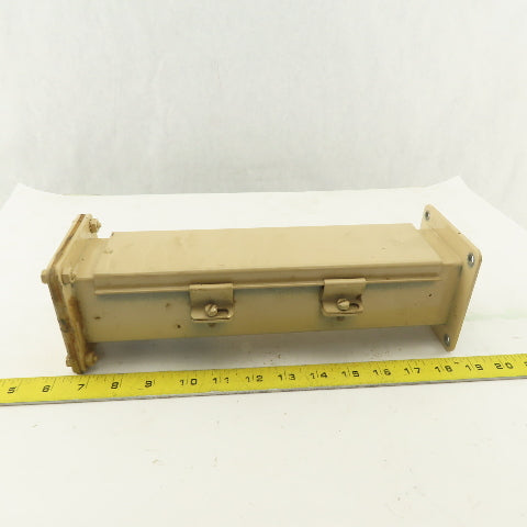 Hoffman 2-1/2""x2-1/2"x12" Straight Section Wireway Pull Through