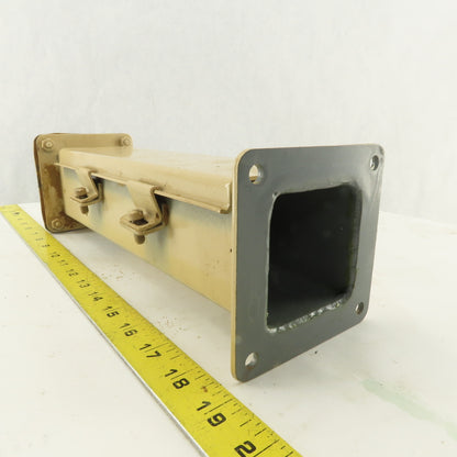 Hoffman 2-1/2""x2-1/2"x12" Straight Section Wireway Pull Through