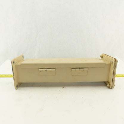 Hoffman 2-1/2""x2-1/2"x12" Straight Section Wireway Pull Through