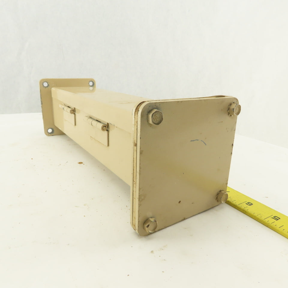 Hoffman 2-1/2""x2-1/2"x12" Straight Section Wireway Pull Through