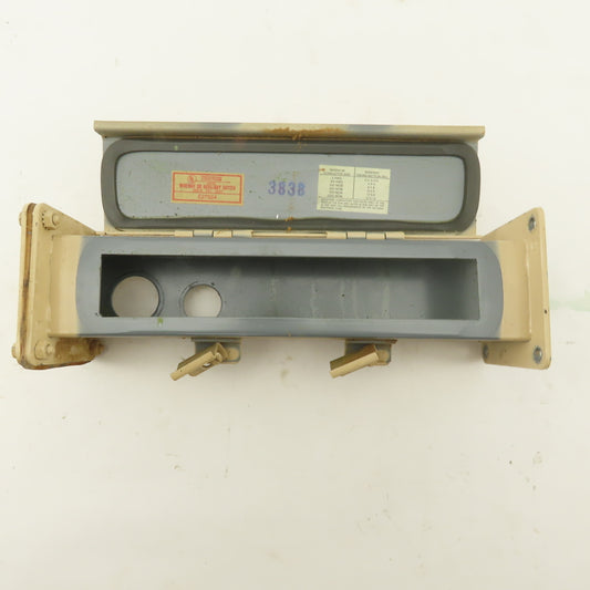 Hoffman 2-1/2""x2-1/2"x12" Straight Section Wireway Pull Through