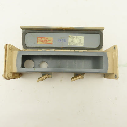 Hoffman 2-1/2""x2-1/2"x12" Straight Section Wireway Pull Through