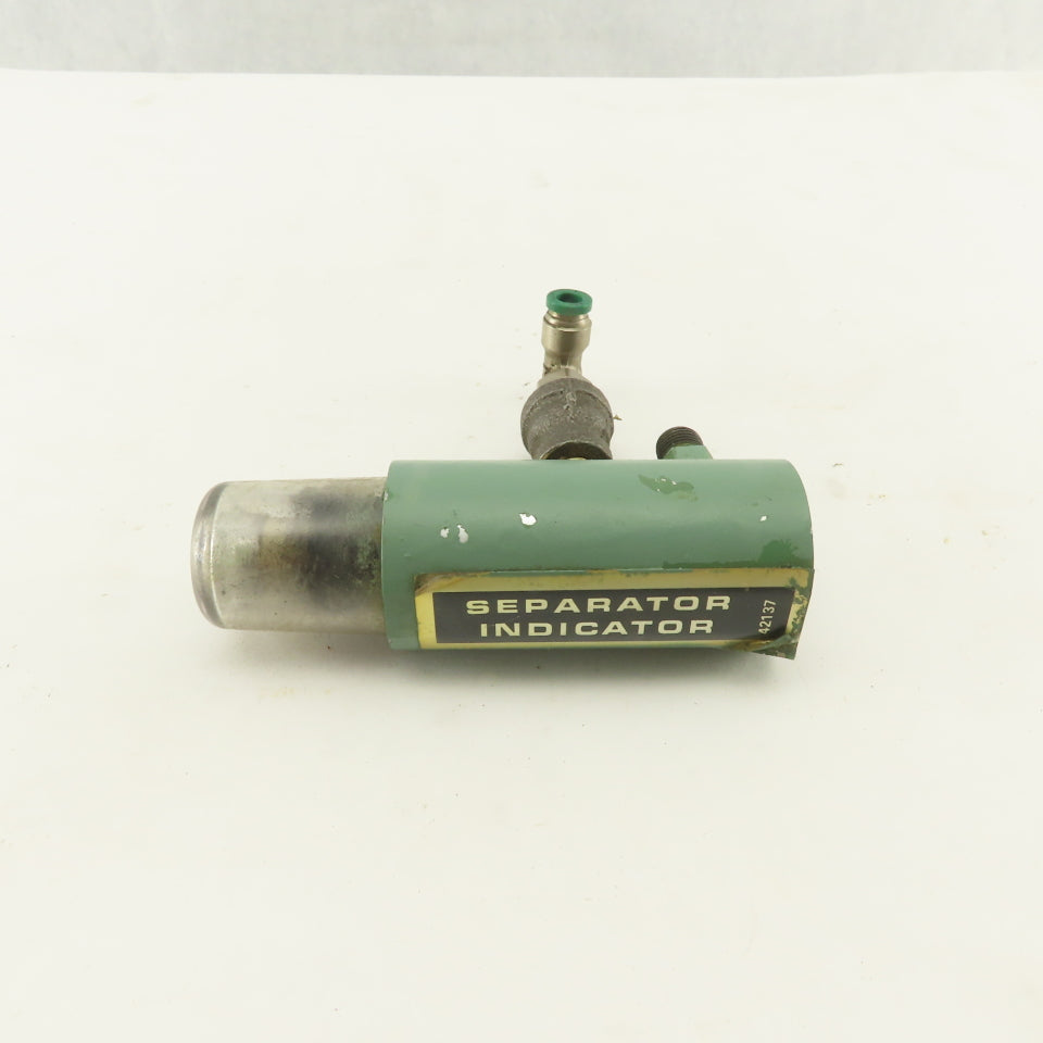 Sullair Separator Indicator Gauge From a Model 10-25 Compressor