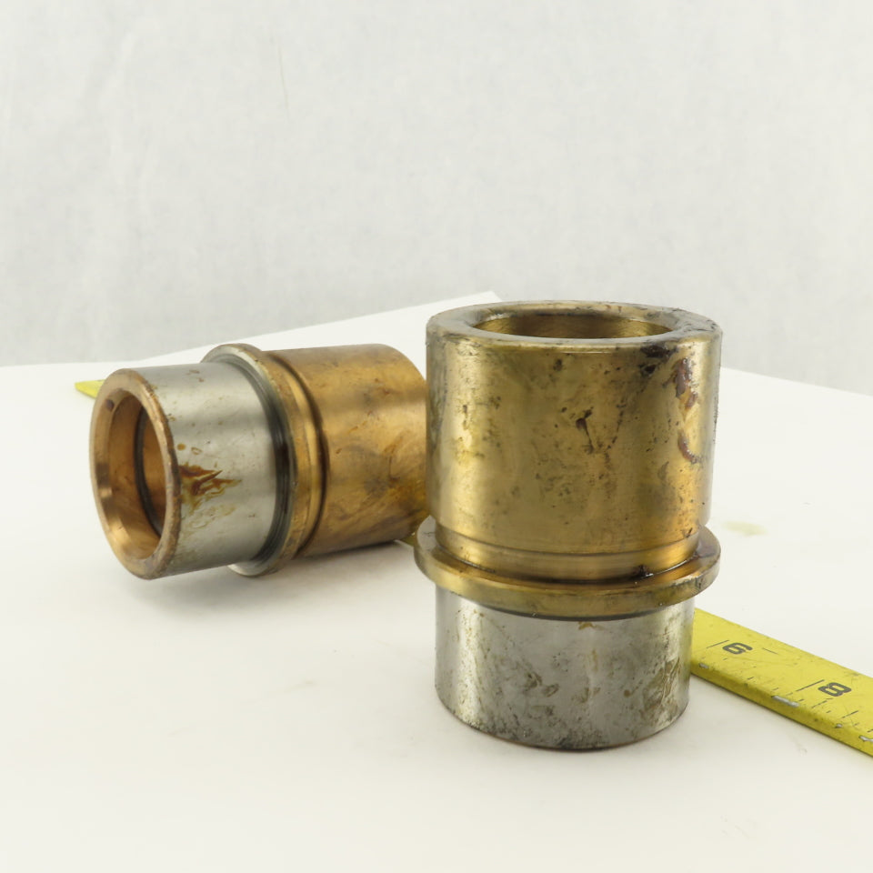 MDL B20.040.050 Demountable Bronze-Plated Guide Bushing 40mm Bore Lot of 2