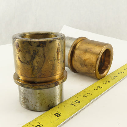 MDL B20.040.050 Demountable Bronze-Plated Guide Bushing 40mm Bore Lot of 2