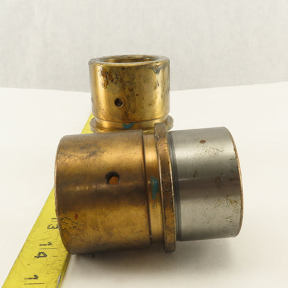 MDL B20.040.050 Demountable Bronze-Plated Guide Bushing 40mm Bore Lot of 2