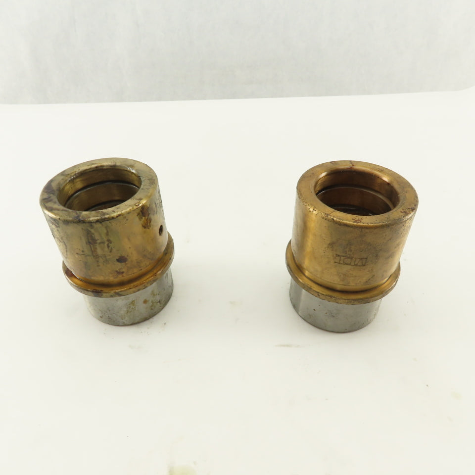 MDL B20.040.050 Demountable Bronze-Plated Guide Bushing 40mm Bore Lot of 2