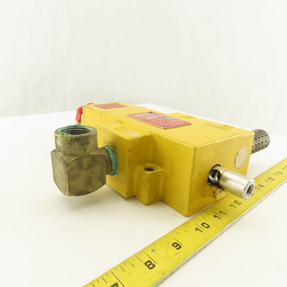 Numatics VT40N06Y 150 PSI Lock Out Tag Out LOTO Air Shut Off Valve Slo-Start