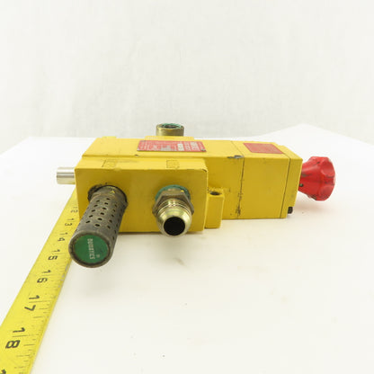 Numatics VT40N06Y 150 PSI Lock Out Tag Out LOTO Air Shut Off Valve Slo-Start
