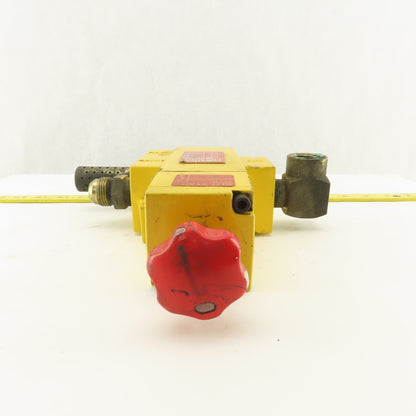 Numatics VT40N06Y 150 PSI Lock Out Tag Out LOTO Air Shut Off Valve Slo-Start