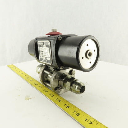 Gemini A512 125PSI Pneumatic Actuator 3/4" Stainless 1000PSI Valve