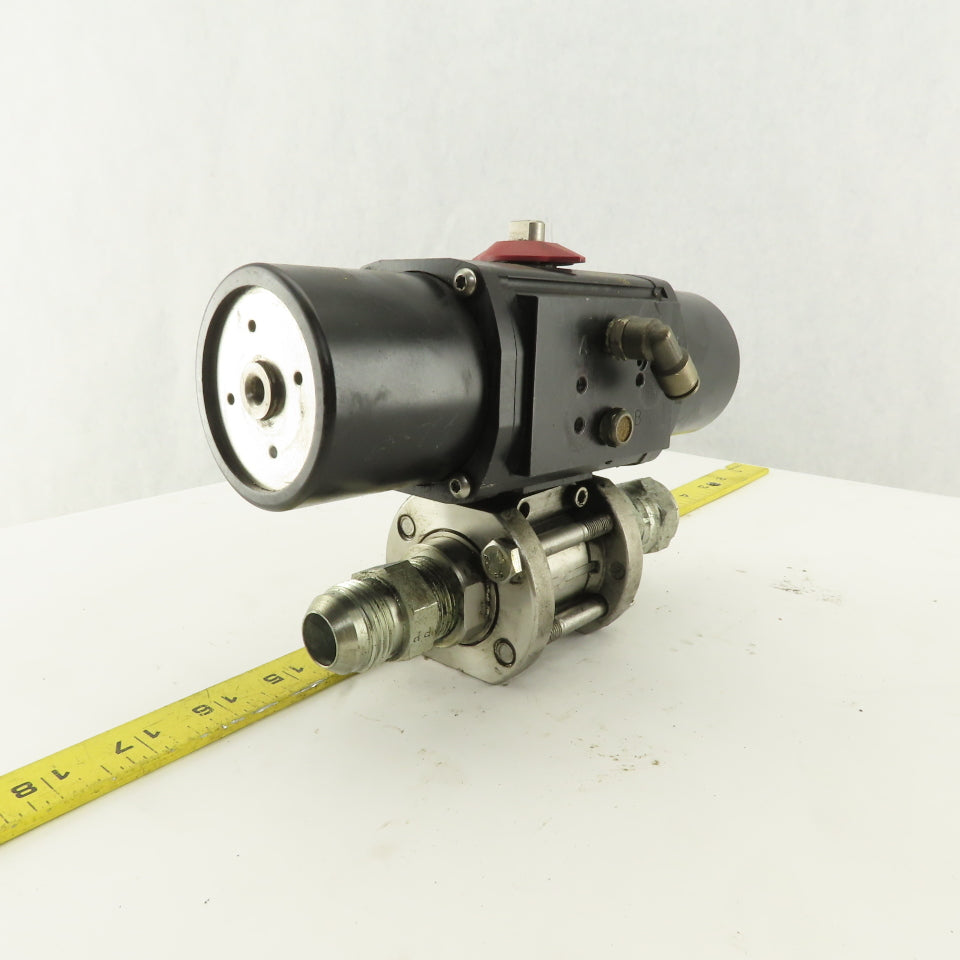 Gemini A512 125PSI Pneumatic Actuator 3/4" Stainless 1000PSI Valve