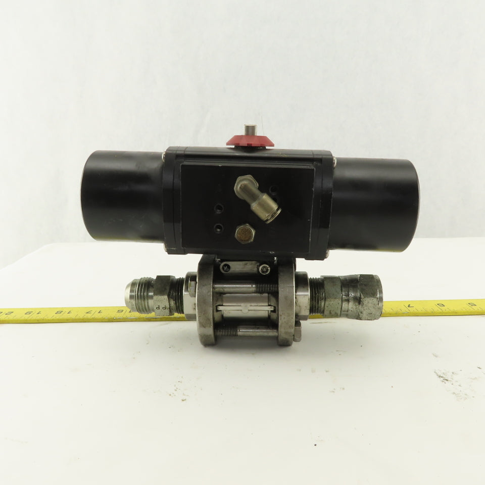 Gemini A512 125PSI Pneumatic Actuator 3/4" Stainless 1000PSI Valve