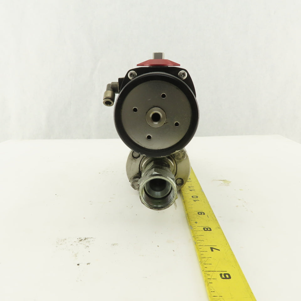 Gemini A512 125PSI Pneumatic Actuator 3/4" Stainless 1000PSI Valve