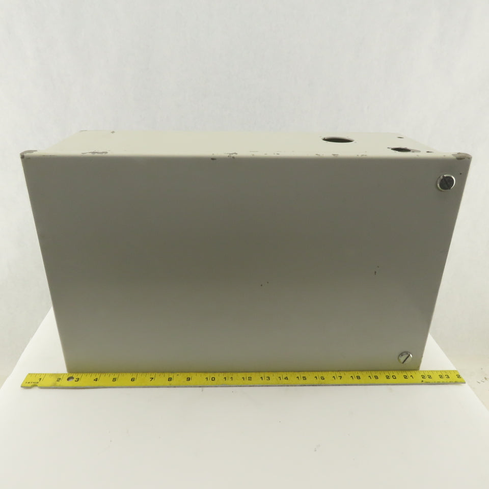 Steel Wall Mount Divided Electrical Enclosure 19"x11-1/2"x7"