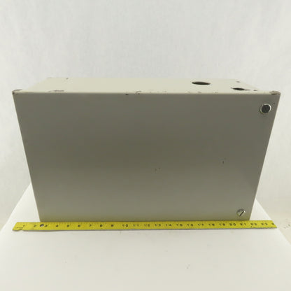 Steel Wall Mount Divided Electrical Enclosure 19"x11-1/2"x7"