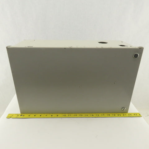 Steel Wall Mount Divided Electrical Enclosure 19"x11-1/2"x7"