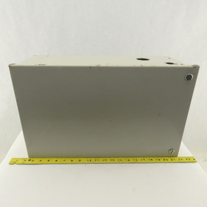 Steel Wall Mount Divided Electrical Enclosure 19"x11-1/2"x7"