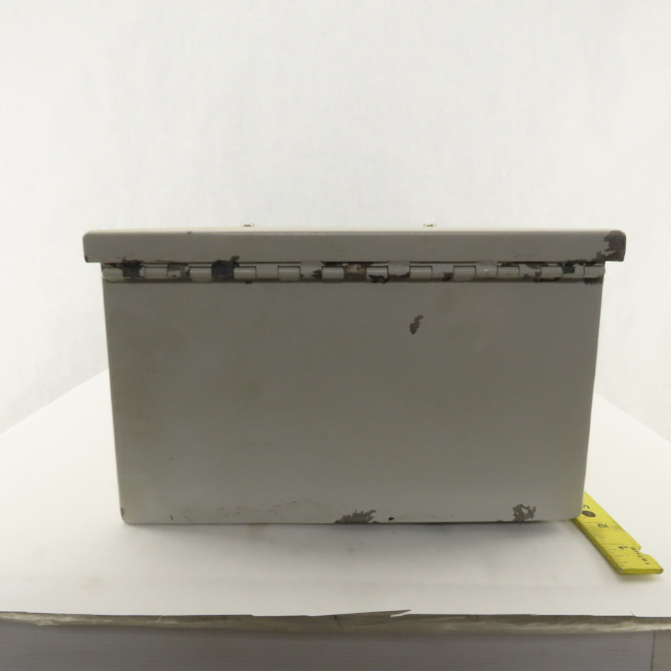 Steel Wall Mount Divided Electrical Enclosure 19"x11-1/2"x7"