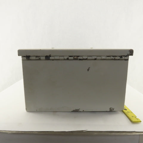 Steel Wall Mount Divided Electrical Enclosure 19"x11-1/2"x7"