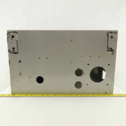 Steel Wall Mount Divided Electrical Enclosure 19"x11-1/2"x7"