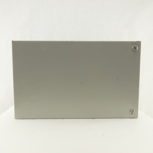Steel Wall Mount Divided Electrical Enclosure 19"x11-1/2"x7"