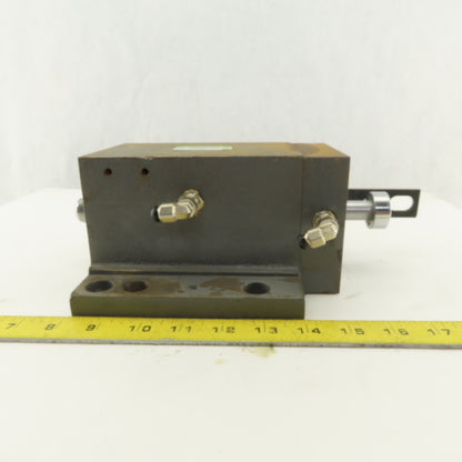 CKD XCA-80-25-FL218196 Pneumatic Air Cylinder Double Ended 1" Stroke Locking Pin