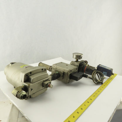 SMC AM550-N06-T 3/4" Pneumatic Filter Regulator Mist Separator Assembly