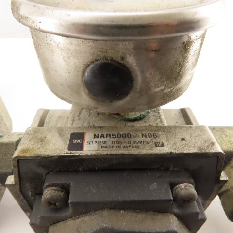 SMC AM550-N06-T 3/4" Pneumatic Filter Regulator Mist Separator Assembly