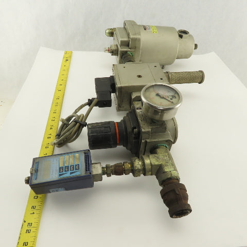 SMC AM550-N06-T 3/4" Pneumatic Filter Regulator Mist Separator Assembly