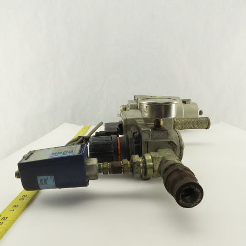 SMC AM550-N06-T 3/4" Pneumatic Filter Regulator Mist Separator Assembly